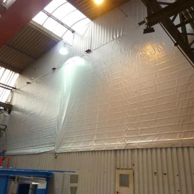 20 Lärm- und Staubschutzwand