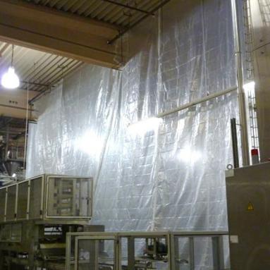 10 Temporäre Staubschutzwand