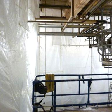 6 Temporäre Staubschutzwand