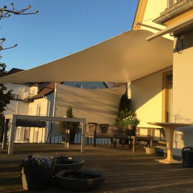 XX Sonnensegel, tempotäre Beschattung / Wetterschutz Sicht- und Windschutz