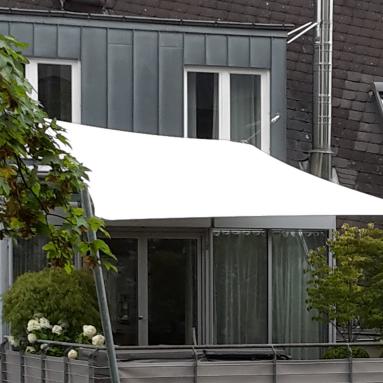 XX Sonnensegel, tempotäre Beschattung / Wetterschutz