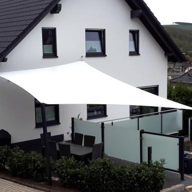 XX XX Sonnensegel, tempotäre Beschattung / Wetterschutz