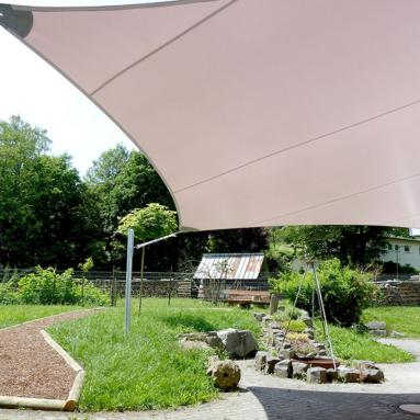 60 Sonnensegel, tempotäre Beschattung / Wetterschutz