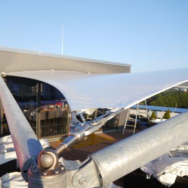 Abspannspunkt Membranbau, Kemptan