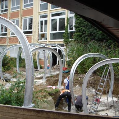 Unterkonstruktion, Halver