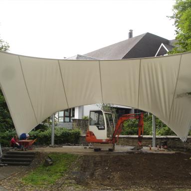 Aufbau Aussenbühne, Hilchenbach