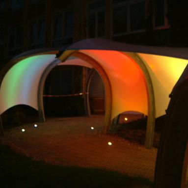 Textile Architektur, Halver