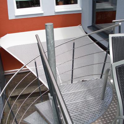 Beschattung Innenhof